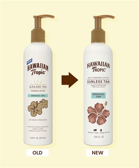 hawaiian tropic gradual tan.